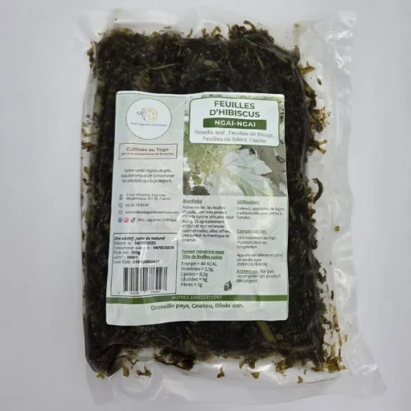 Feuilles d'Hibiscus précuites - 250g